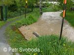 Rozvodnění Doubravy 11.5.2010