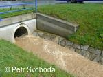 Rozvodnění Doubravy 11.5.2010